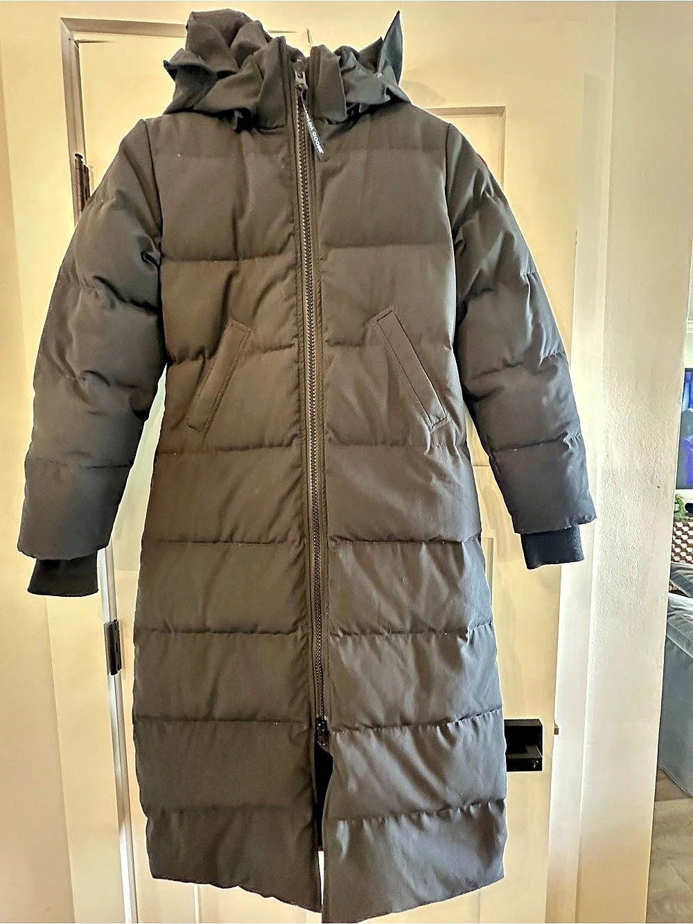 Canada Goose Mystique Parka Black Puffer Coat Small